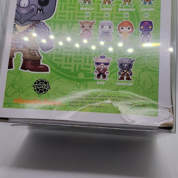 Teenage Mutant Ninja Turtles Rocksteady Funko Pop - Picture 9 of 12